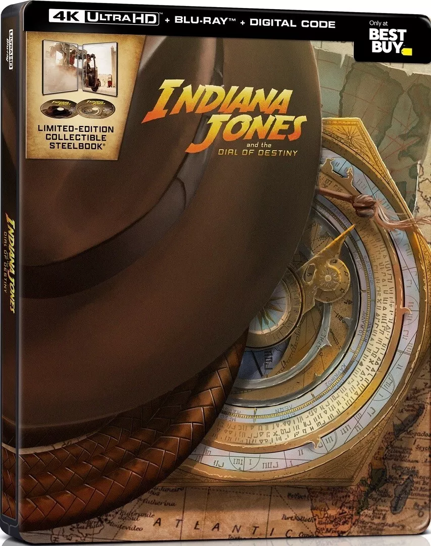 Indiana Jones and the Dial of Destiny (2023)-Blu-ray HD Movie 1 Disc All  Region