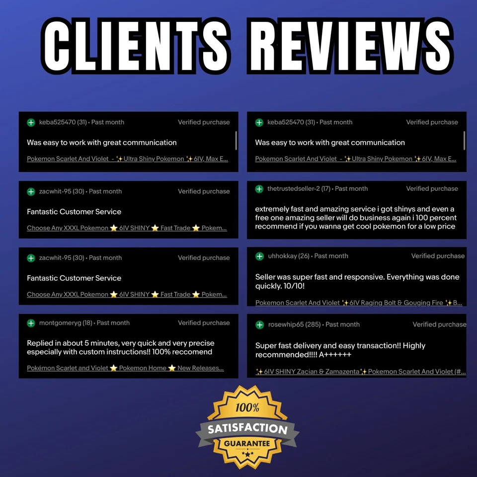 Pokemon Scarlet And Violet  - ✨Ultra Shiny Pokemon ✨6IV, Max EVs,Any Held Item. - Image 3 of 3