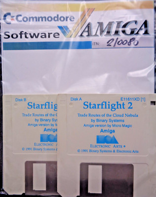 COMMODORE AMIGA -- STARFLIGHT 2 (ELECTRONIC ARTS)
