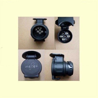 Jaeger Mini Kurzadapter Adapter Steckdose 13 auf 7 pole Stecker Anhänger