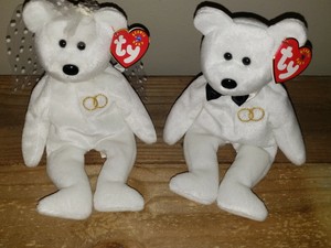 mr and mrs beanie baby value