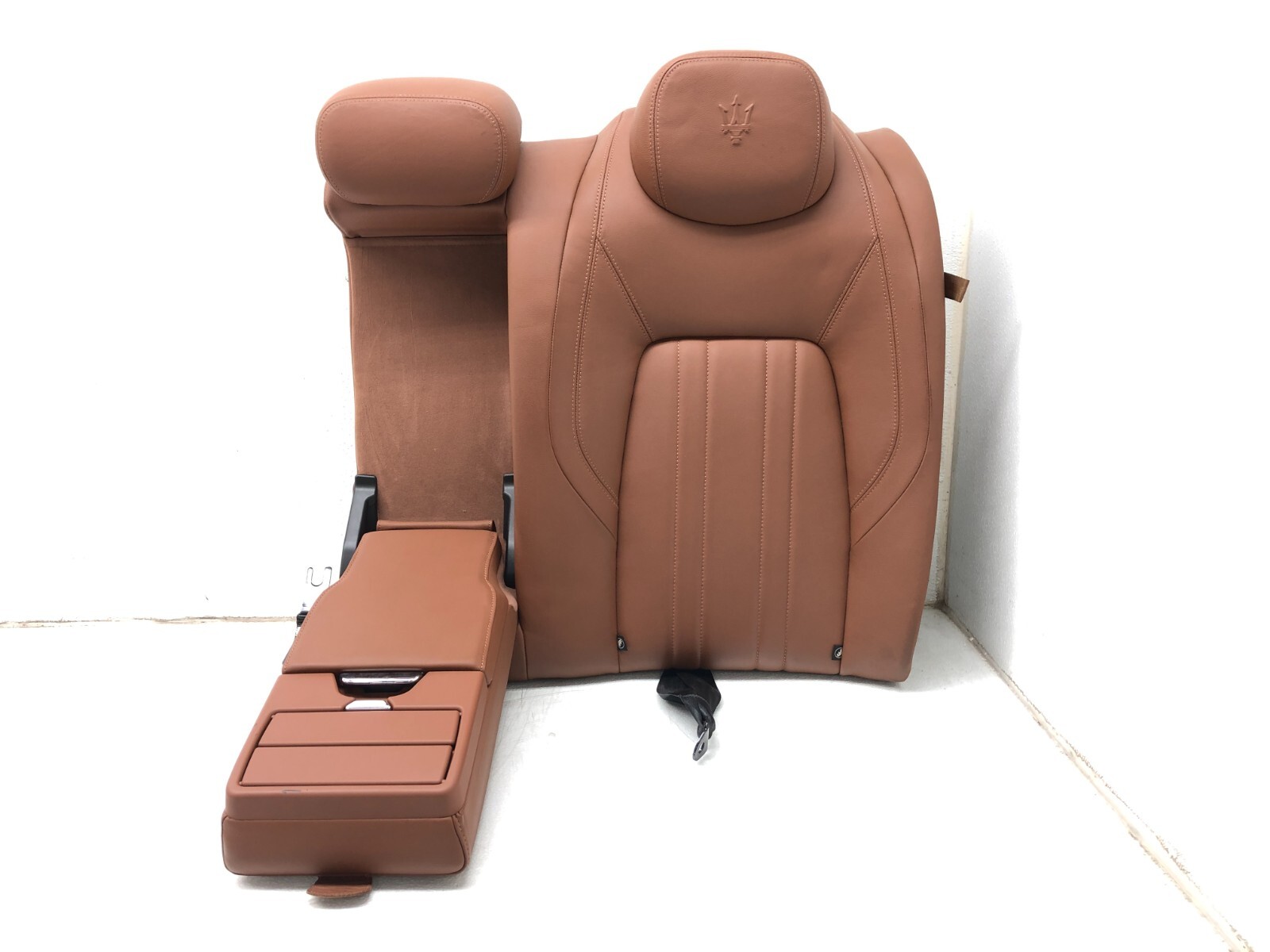 2014-2019 MASERATI GHIBLI S LEFT DRIVER REAR LEATHER SEAT OEM.