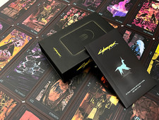 Cyberpunk 2077 Tarot Card Collection Physical Cards, 25 pieces
