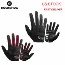 ROCKBROS Windproof Cycling Gloves Touch Screen Riding MTB Bike Bicycle Gloves