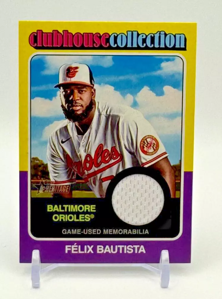 Flix Bautista trading card