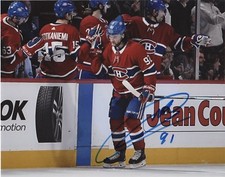 Montreal Canadiens Jonathan Drouin Signed Autographed 8x10 NHL Photo COA #5