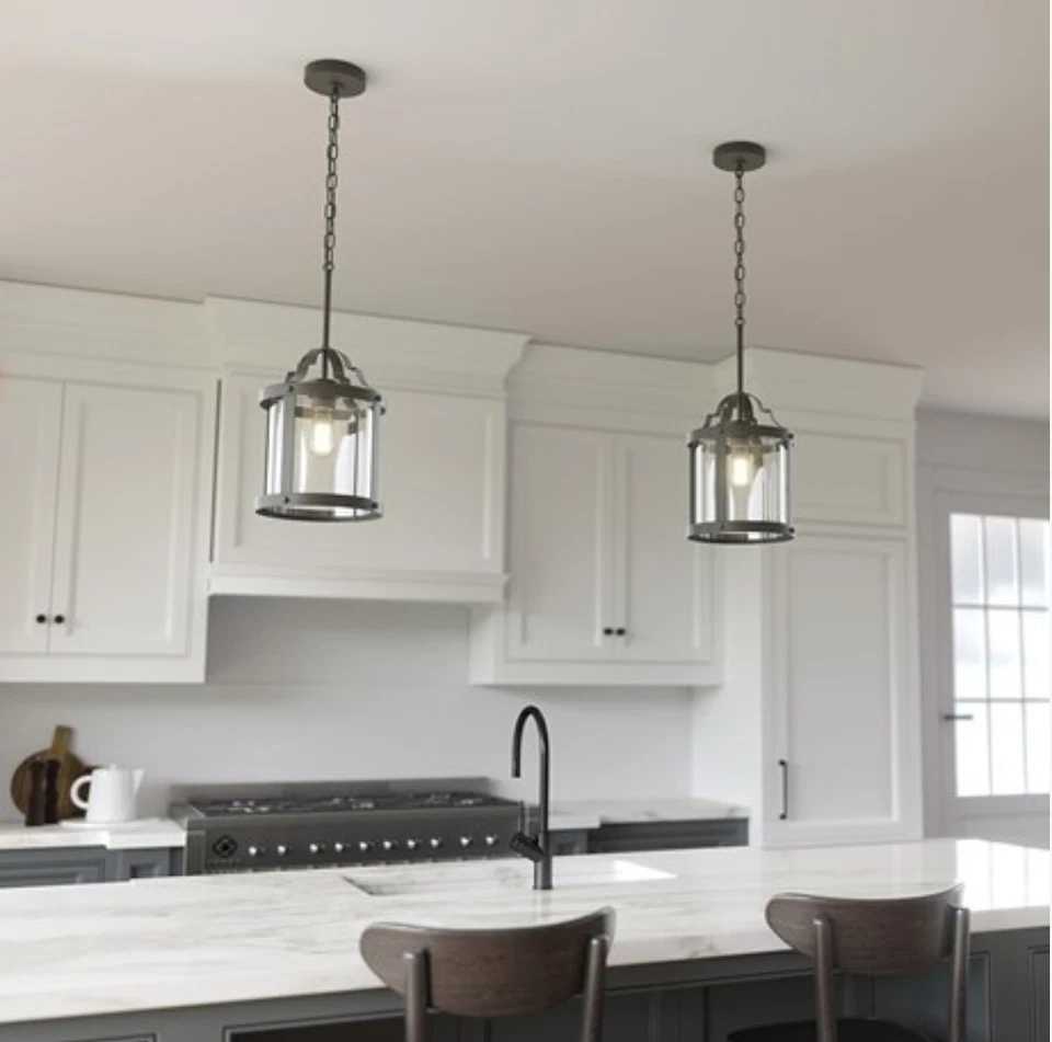 Kichler 82358 Farona 10.5 in. 1-Light Black Pendant Light - Image 2 of 3