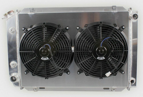 3 Row Aluminum Radiator For 1980-1986 Ford Thunderbird/LTD Mercury Capri/Cougar - Foto 2 di 11