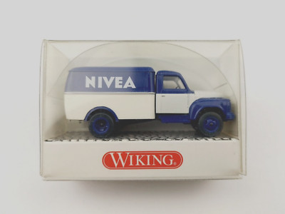 WIKING MINIATURMODELL 0345 51 - 1/87 H0 HANOMAG DIESEL KASTENWAGEN ''NIVEA''