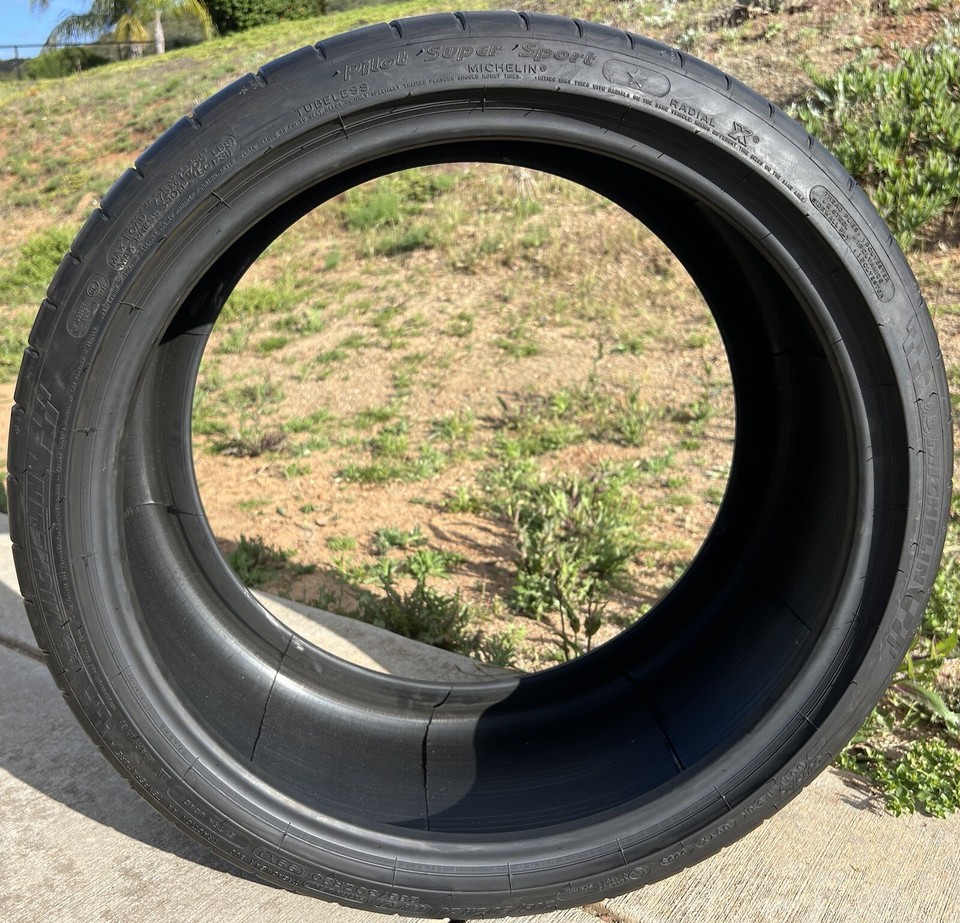 Set of TWO BRAND NEW 285/30ZR20 (99Y) Michelin Pilot Super Sport Tires ...