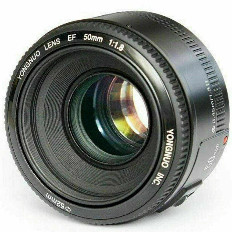 50mm F1.8 Lens for Canon EOS T2i T3 T4i T6i XSi 50D 60D 70D 80D 700D 750D 760D - Image 4 of 4