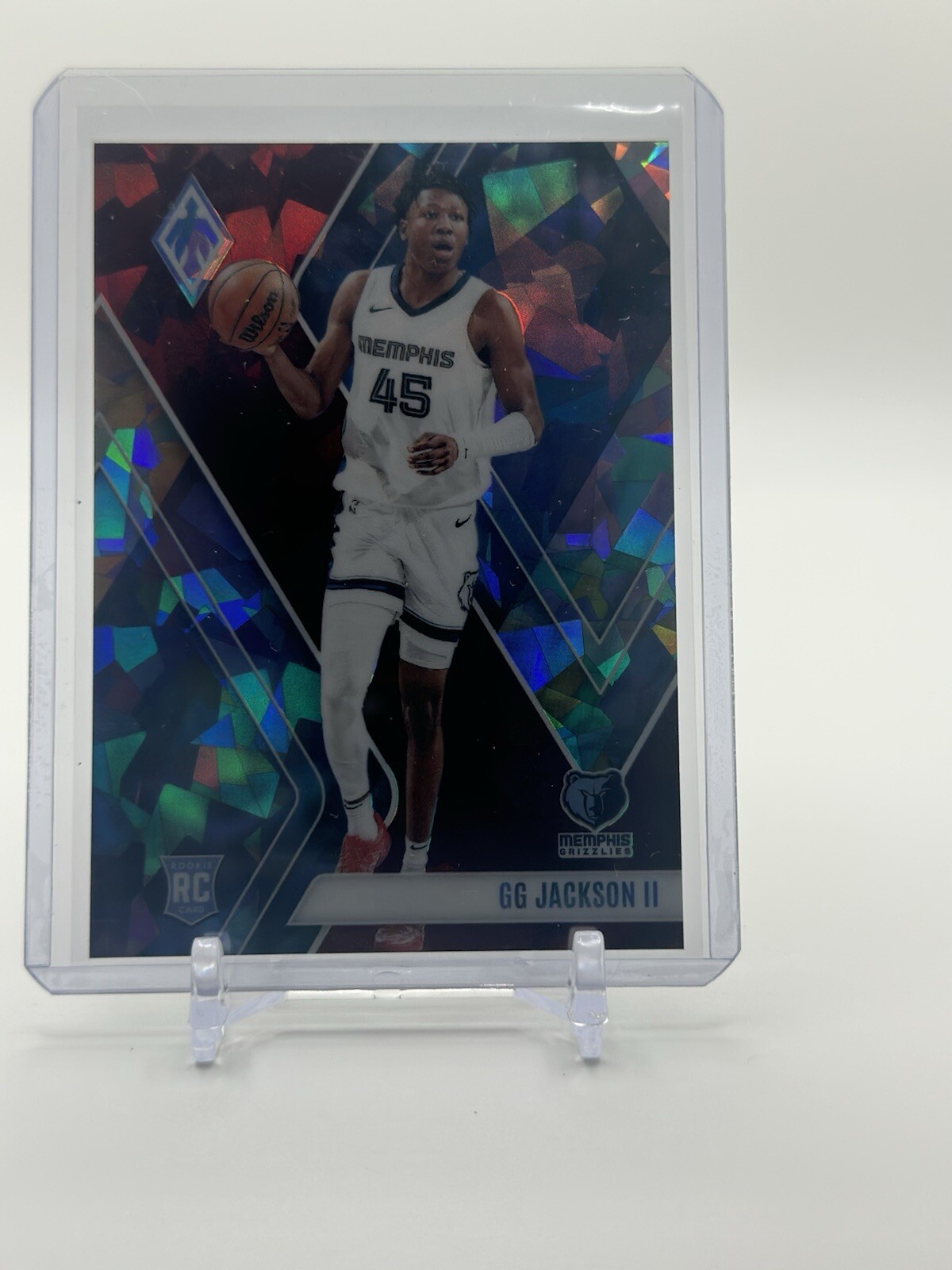 2023-24 Panini Phoenix - Rookies GG Jackson #266 Maroon Ice Phoenix /275 (RC)