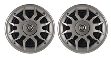 Magnadyne AquaVibe 6 1/2" Marine Audio Speakers Boat RV Car 2 Way Silver Pair