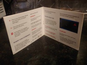 DESTINATION EARTHSTAR Nintendo NES Game Original Instruction Manual Booklet ONLY