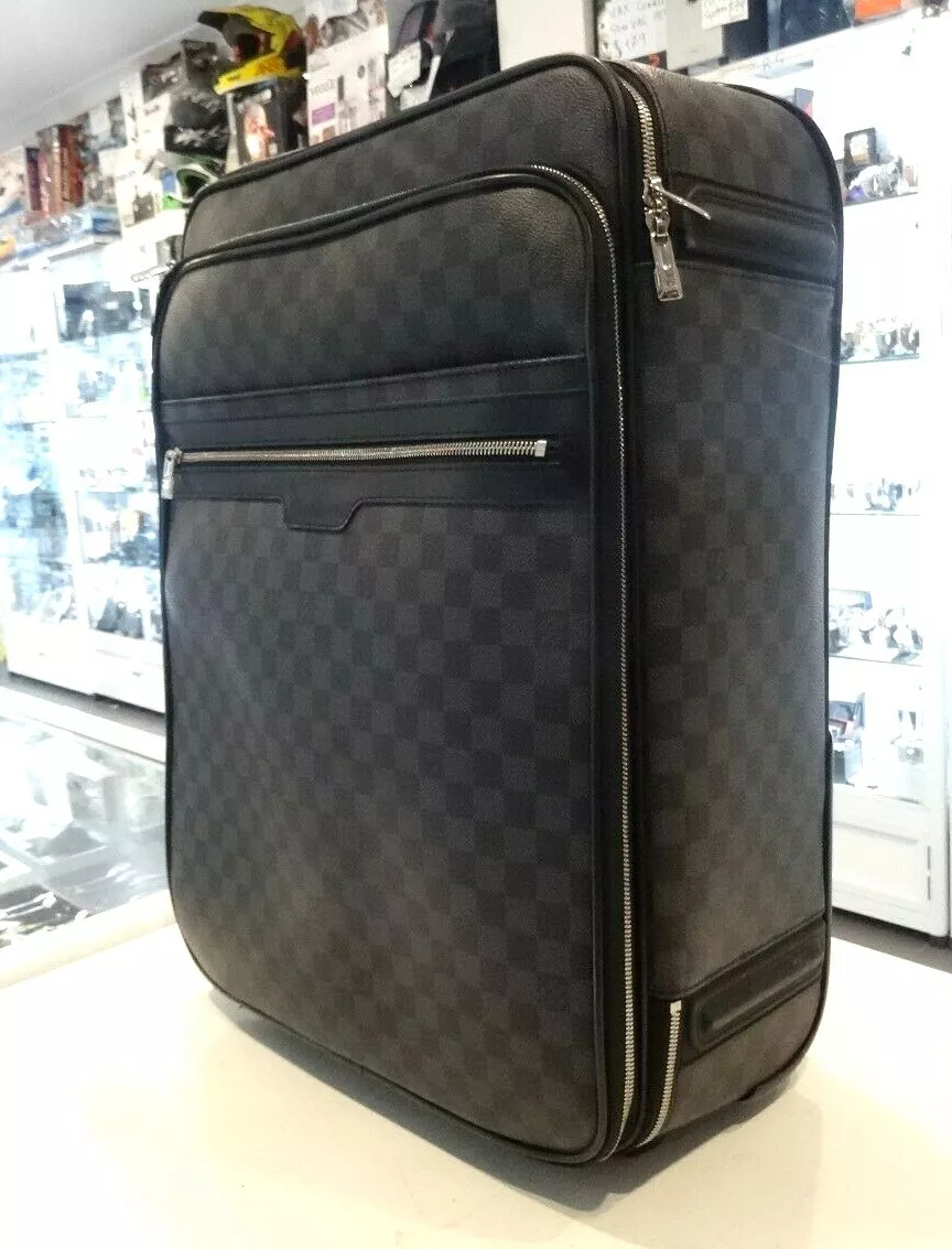 LOUIS VUITTON, Graphite Pegase 55 Rolling Luggage