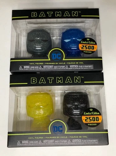BATMAN FUNKO HIKARI XS 2PK VINYL FIGURE SET LOT OF (2) LIMITED EDITION /2500 NEW