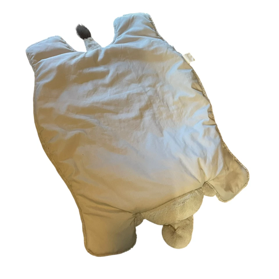 Alfombra Pottery Barn Kids Lovey Play Mat Unisex Bebé Guardería Decoración Peluche Elefante Foto 4 de 4