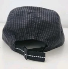 FW17 Supreme Overdyed Ripstop Camp Cap Black Box logo Hat