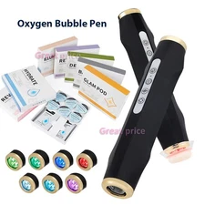 Facial SPA CO2 Bubble Oxygen Beauty Machine Gel Illumination Exfoliate Pods Kit