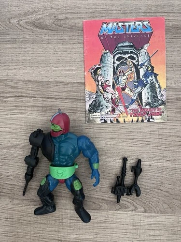 Trap Jaw He-Man Masters of the Universe MOTU 1983 Vintage Figure 100% Complete
