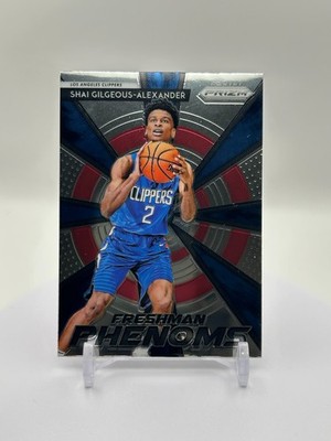 Shai Gilgeous-Alexander 2018-19 Panini Prizm Rookie RC #15 Thunder OKC