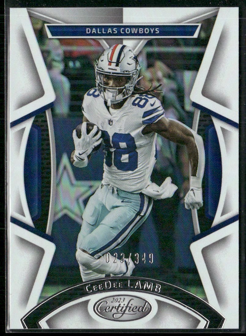 CeeDee Lamb Panini 2023 Panini Certified #76 Mirror SN #/349