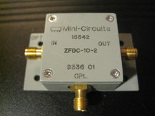 Mini-Circuits ZFDC-10-2 gold SMA Directional Coupler splitter 15542
