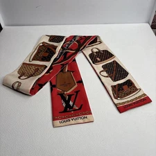 LOUIS VUITTON Bag Pattern Bandana No Tag