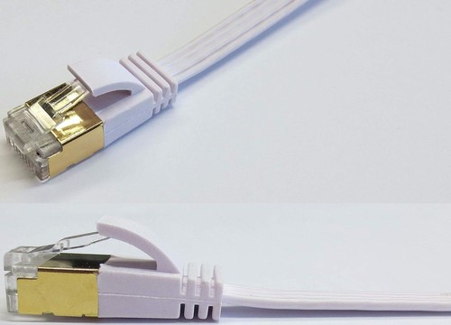 wantecWire 7072 Extra Thin Patch Cable Grey gray Länge 0.2m - 第 2/2 張圖片