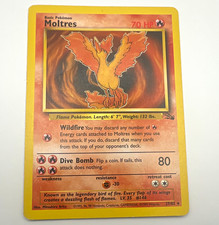 Wizards of the Coast Moltres Fossil 27/62 Unlimited Regular Rare English 70 HP on eBay
