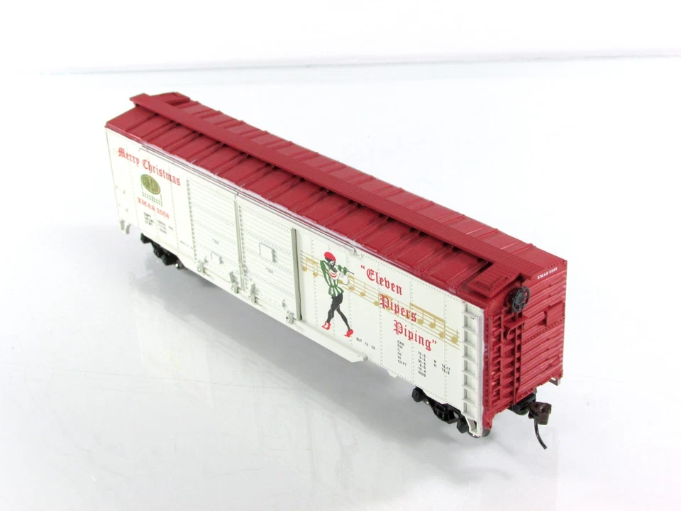 HO Scale 12 Days Christmas *ELEVEN PIPERS PIPING* Box Car - Con-Cor 02008H *RARE - Image 3 of 4