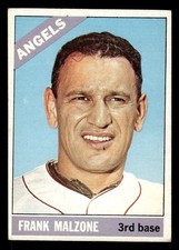 1966 Topps #152 Frank Malzone - VG-VGEX *TedsCardShack*