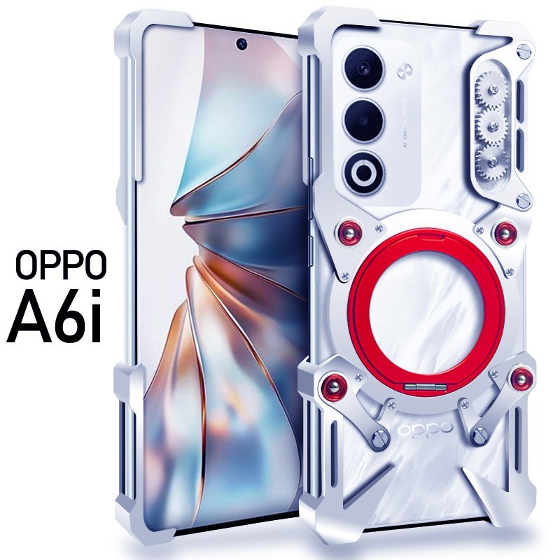 XINYEXIN Cover Per OPPO A5 Pro 5G 4G, Traslucida Custodia Antiurto