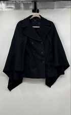 BCBG Maxazria Wool Blend Pea Coat Womens Medi...