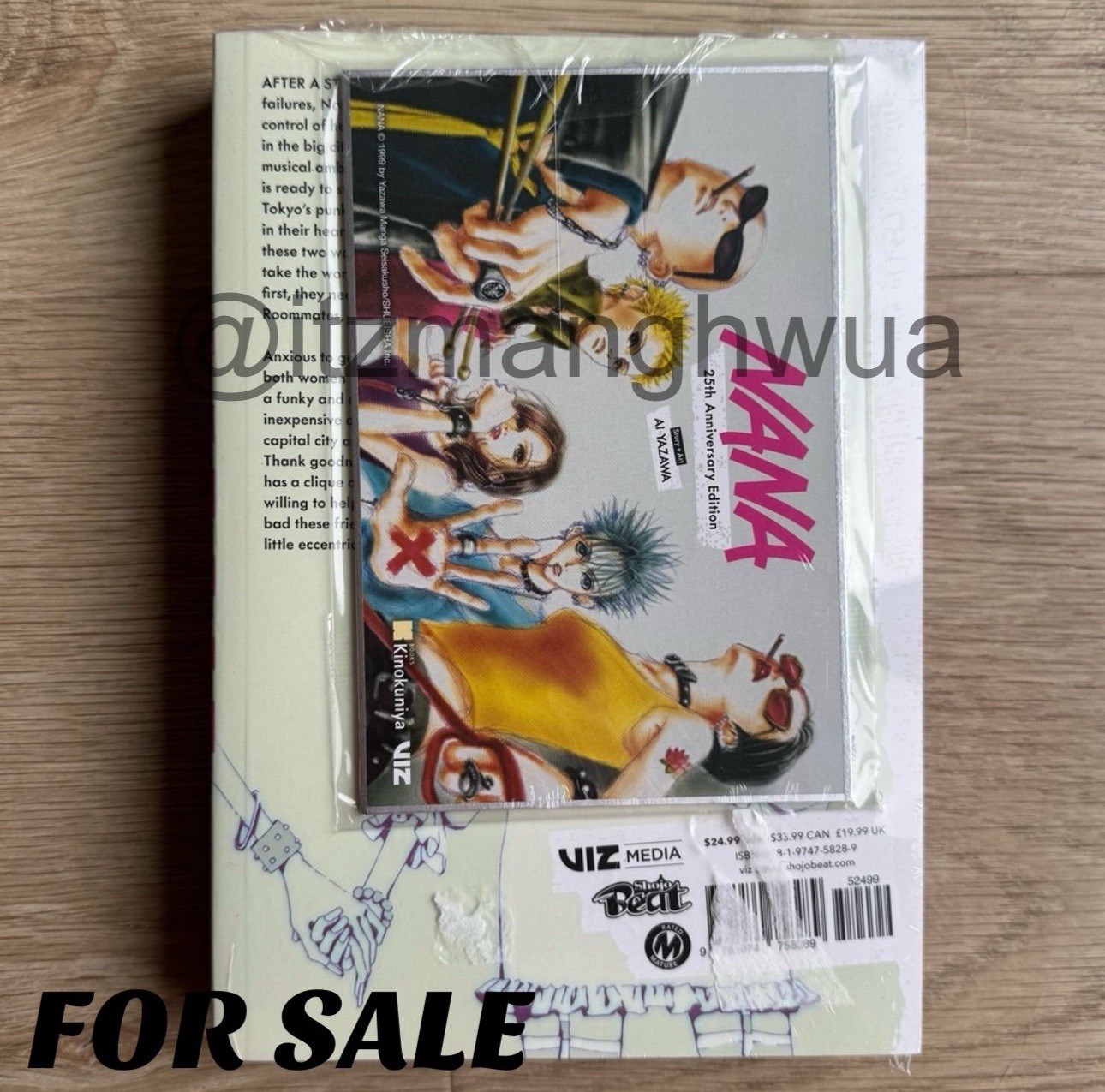 Nana Manga Vol. 1 Kinokuniya Exclusive with Shikishi | Anime Viz Media