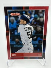 Ichiro Suzuki 2022 Panini Donruss Retro 1988 Variation Holo Red Ichi #240 
