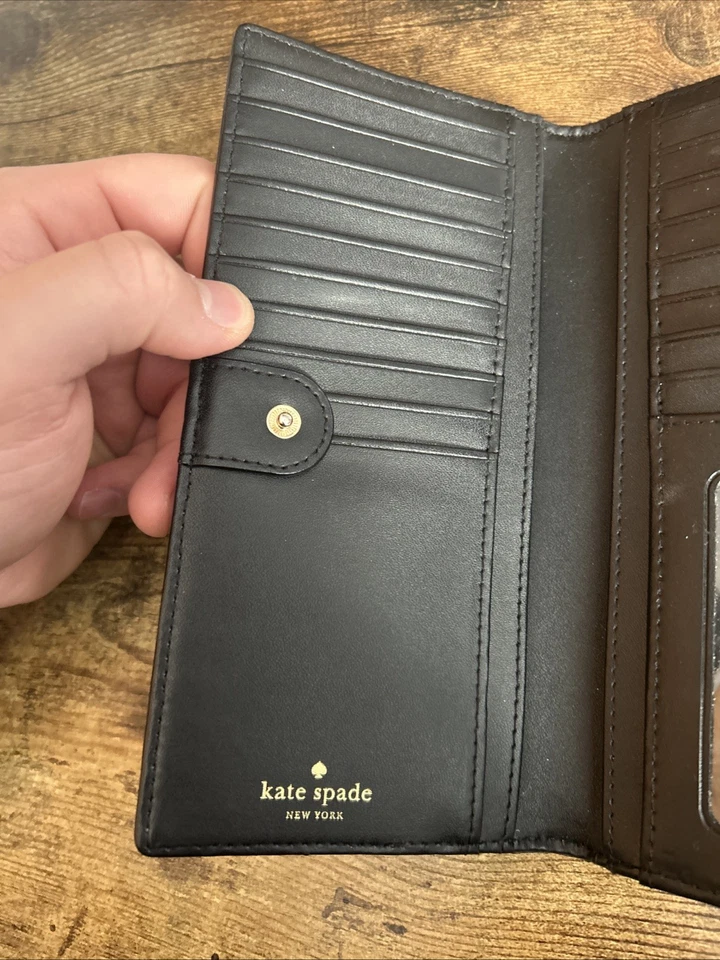 kate spade new york Staci Colorblock Large Slim Bifold Wallet Leather - Image 4 of 4