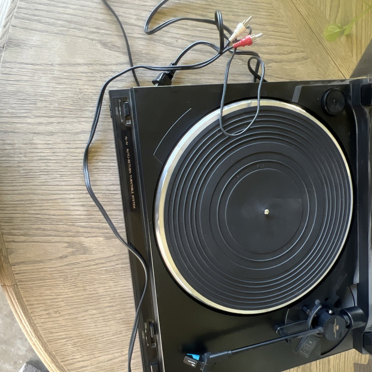 JVC Auto-Return Turntable Record Player AL-A158BKX Tested Working