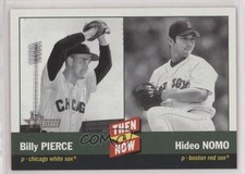 2002 Topps Heritage Then & Now Hideo Nomo Billy Pierce #TN10 15za