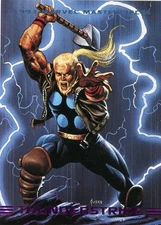 Vintage Marvel Masterpieces 1993 #73 Thunderstrike