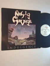 "NASTY SAVAGE"  1987 INDULGENCE  1ST PRESSING 'TRANSLUCENT'  VINYL THRASH METAL 