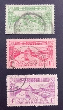 New Zealand Stamps 1925 Dunedin Exhibition - Used