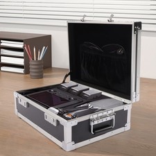 Storage Lock Box Medicine Box Case Personal Items Cash Laptop Suitcase Toolbox