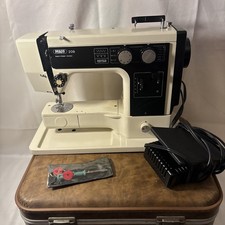 Vintage Pfaff 209 German Electric Sewing Machine - Tested  Working W/PEDAL/CORD