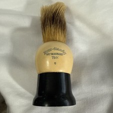 Vintage Ever-ready 75k Shaving Brush Cream And Black Handle