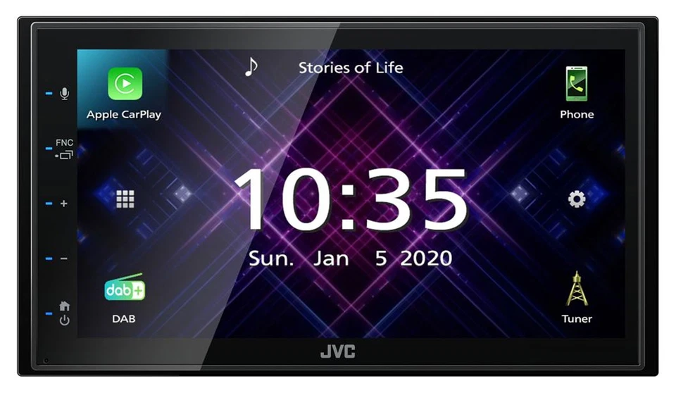 JVC DAB 2DIN MP3 Bluetooth USB Autoradio für Subaru Forester Impreza XV ab 12 - Bild 2 von 4