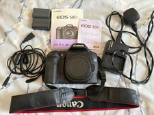 Canon EOS 50D 15.1MP Digital SLR Camera Body W/ Accessories
