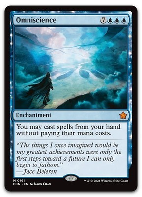 Omniscience #161 (NM) Foundations FDN Magic MTG