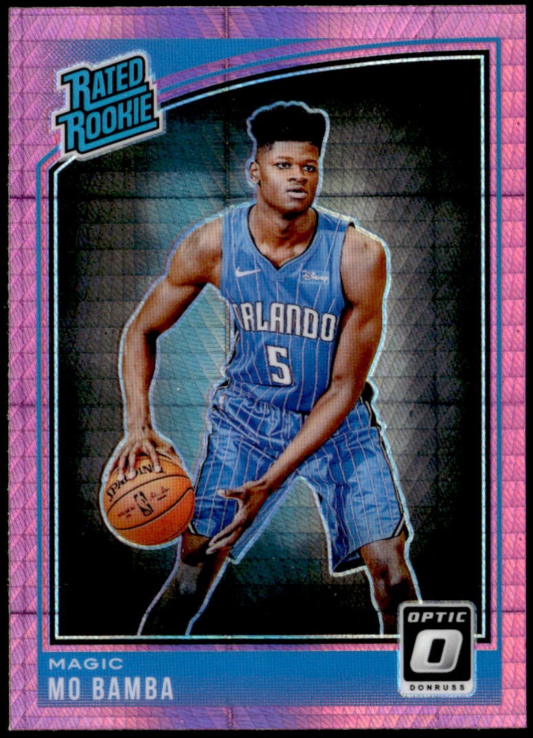 2018-19 Donruss Optic #160 Mo Bamba Hyper Pink Rated Rookie E1