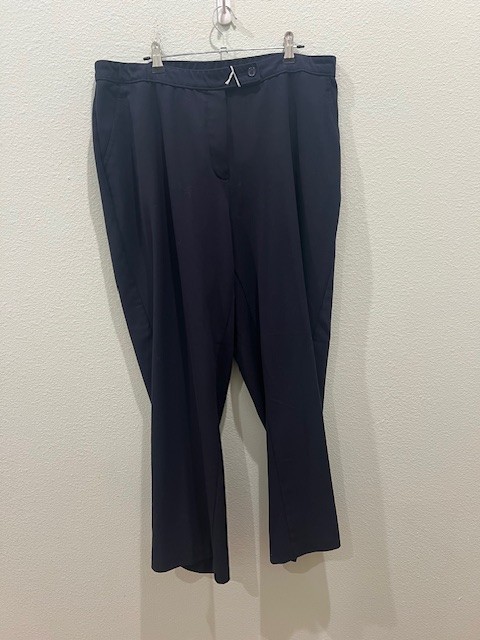 Investments Women's Size 16W Navy Dress Pants with side pockets